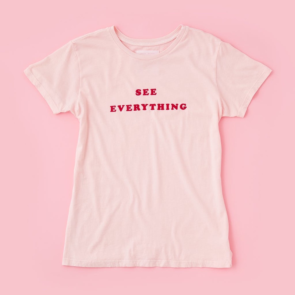 SHOP BAN.DO Pink T Shirt XL